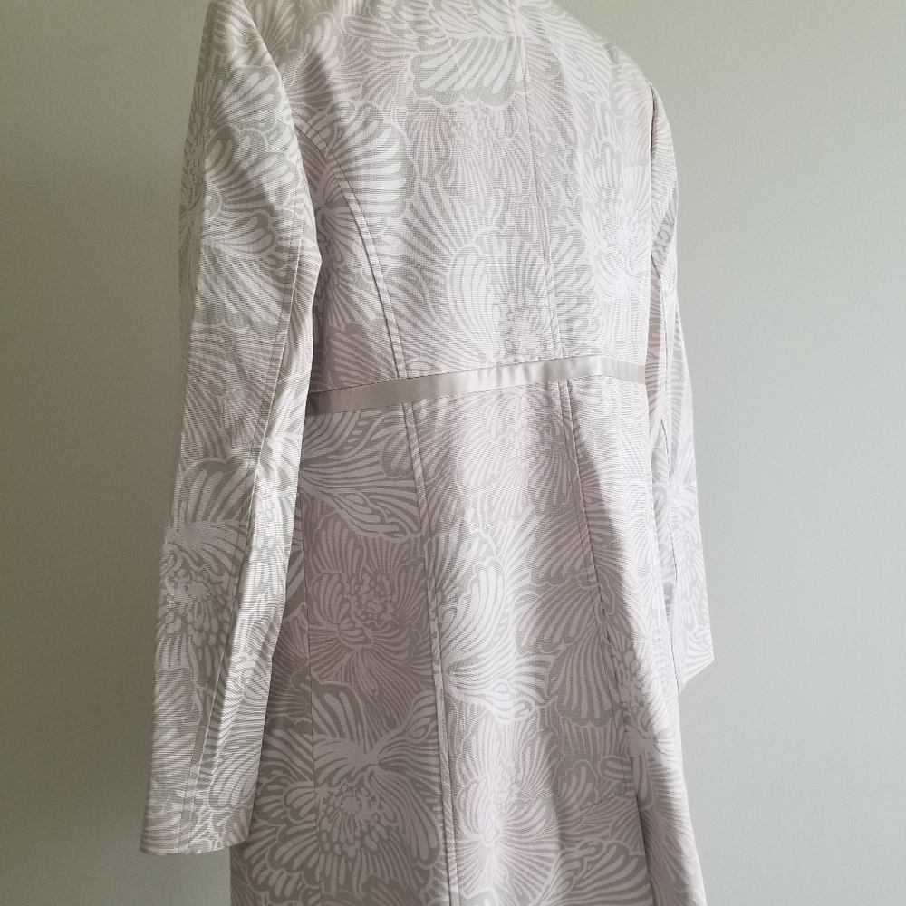 Sigrid olsen mandarian collar jacket in satin - Picture 8 of 13